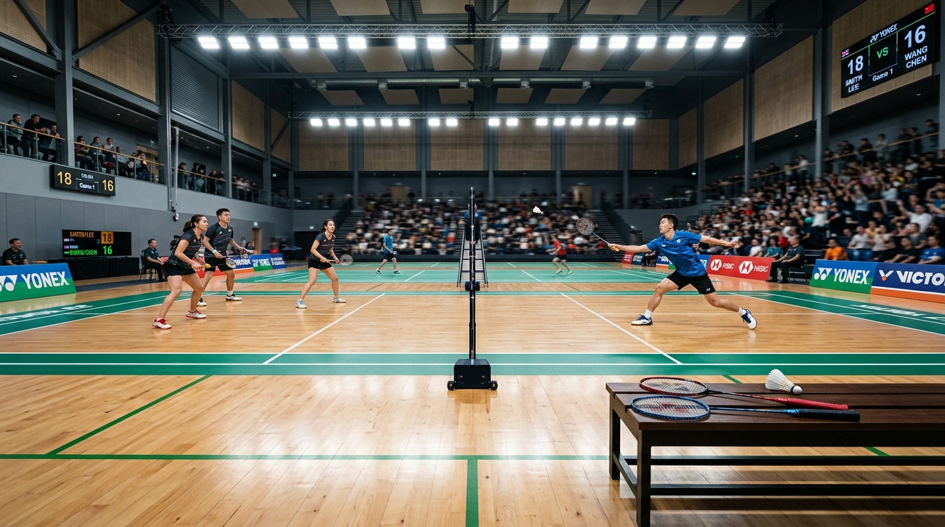 Badminton at Squats Que in Dilshad Garden, East Delhi