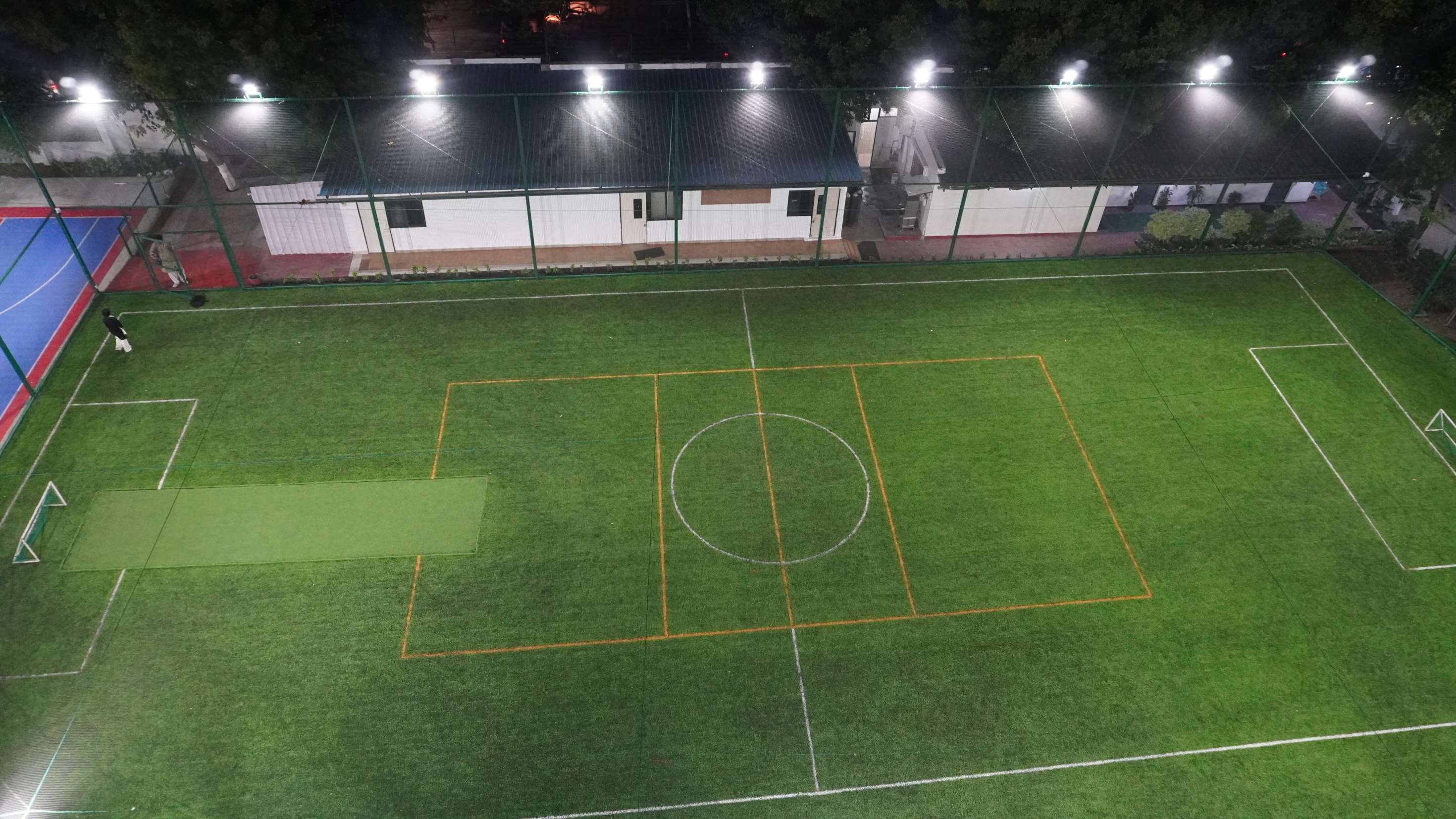 Football Turf at Squats Que in Dilshad Garden, East Delhi